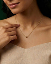 The Solitaire Sphere Necklace