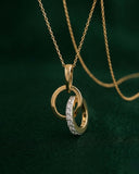 The Nexus Interlocking Ring Necklace