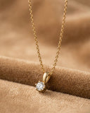 The Pure Radiance Solitaire Pendant
