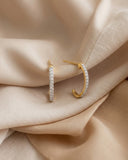 Horizon Pavé Hoops