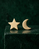 Celestial Duo Mismatched Studs