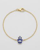 The Safira Hamsa Protection Bracelet