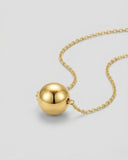 The Solitaire Sphere Necklace