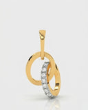 The Nexus Interlocking Ring Necklace