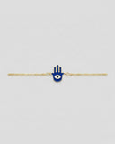 The Safira Hamsa Protection Bracelet