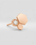 Honeycomb Halo Studs