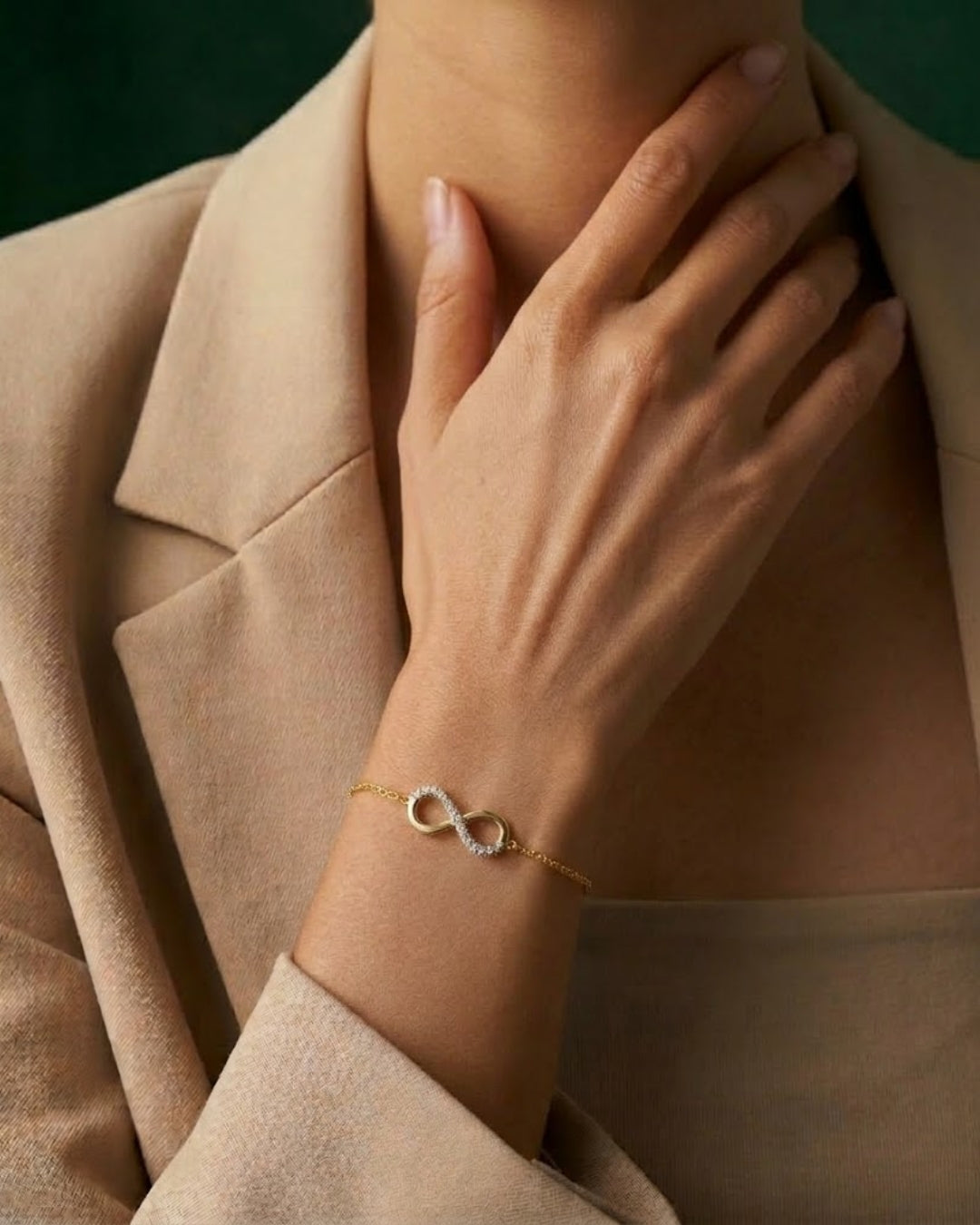 The Eternal Glow Infinity Bracelet