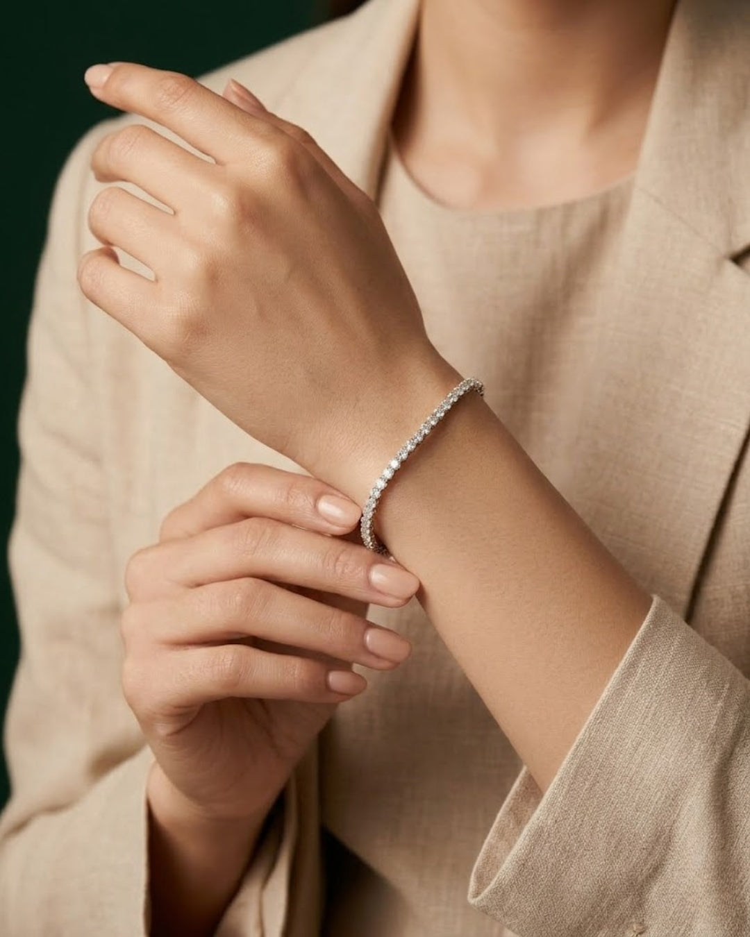 The Lumina Essential Tennis Bracelet
