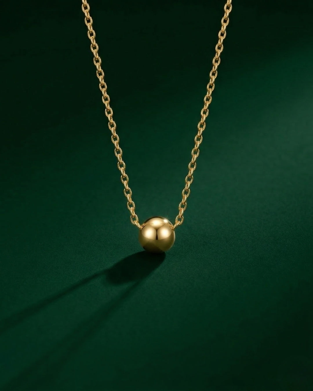 The Solitaire Sphere Necklace