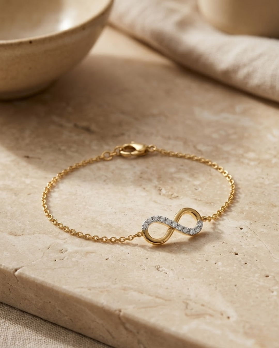 The Eternal Glow Infinity Bracelet