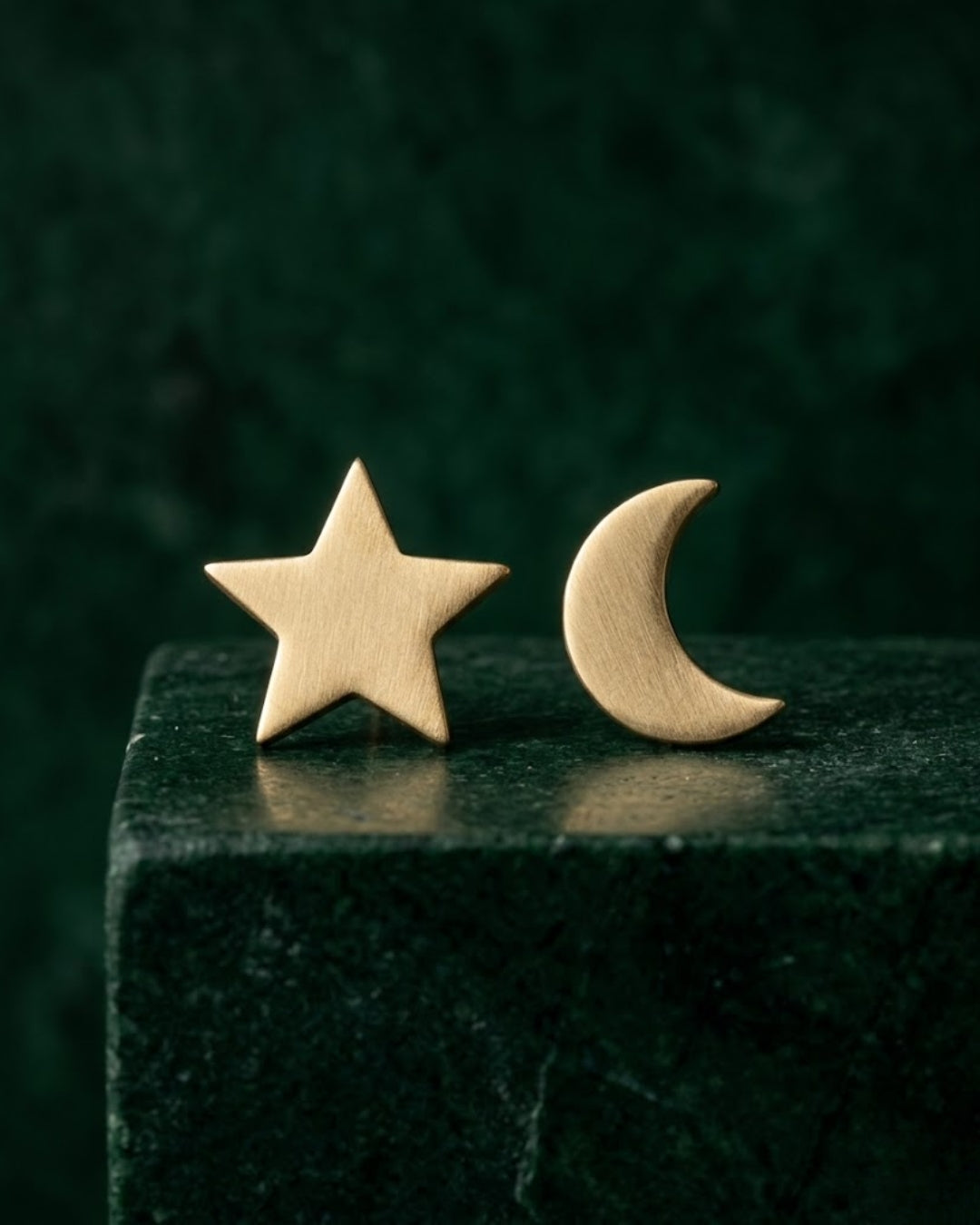 Celestial Duo Mismatched Studs