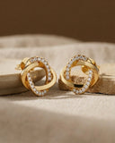 Entwine Infinity Studs