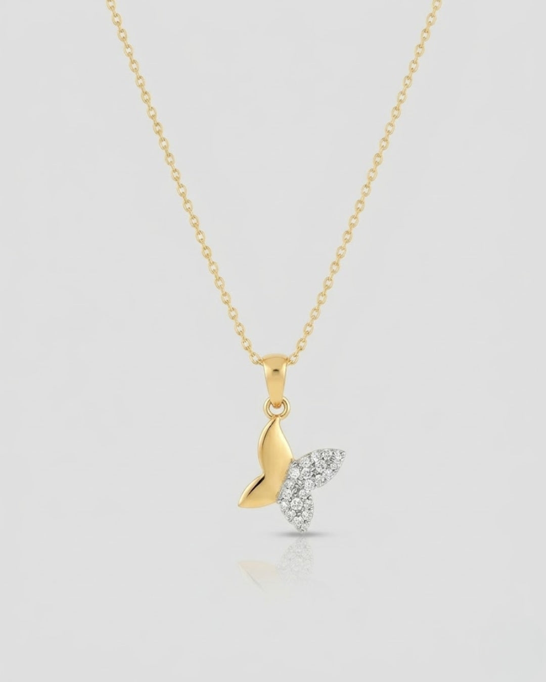 The Mariposa Diamond Flutter Pendant