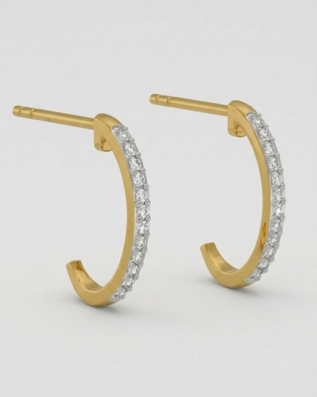Horizon Pavé Hoops