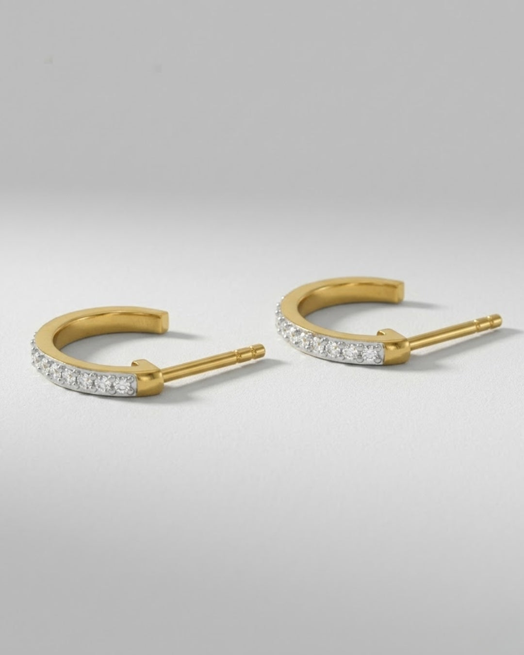 Horizon Pavé Hoops
