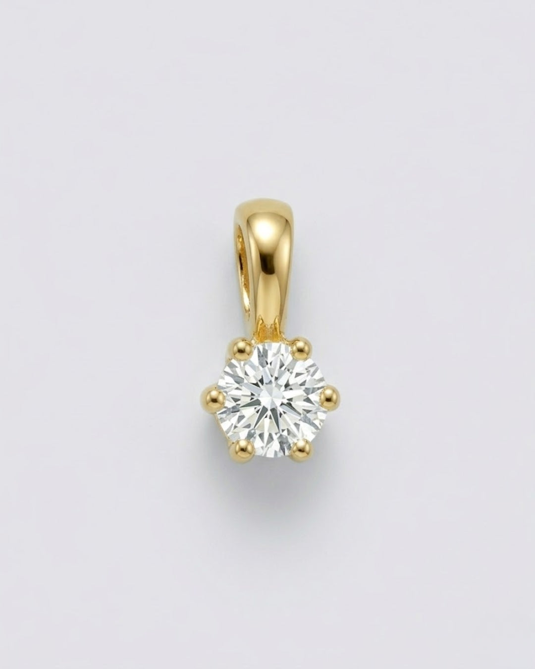 The Pure Radiance Solitaire Pendant
